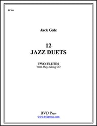 12 JAZZ DUETS FLUTES W/CD P.O.D. cover